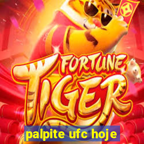 palpite ufc hoje